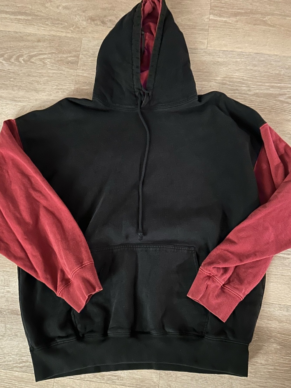 Rare oversized two tone Brandy Melville hoodie♥️